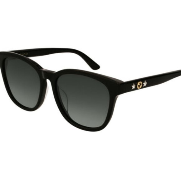 NWT Gucci GG 0232 SK- 001 BLACK / GREY Sunglasses main image 6
